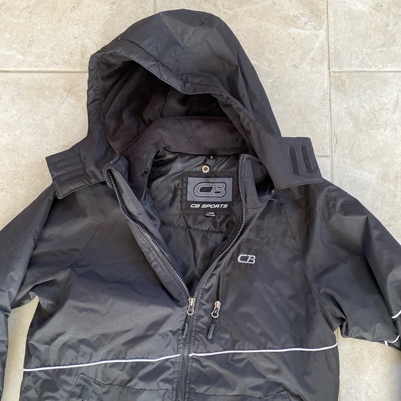 CB Sports Black Winter Jacket - Picture 3 of 4